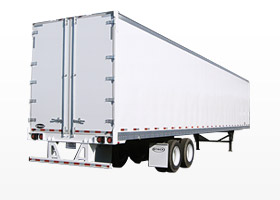 Strick dry van trailer